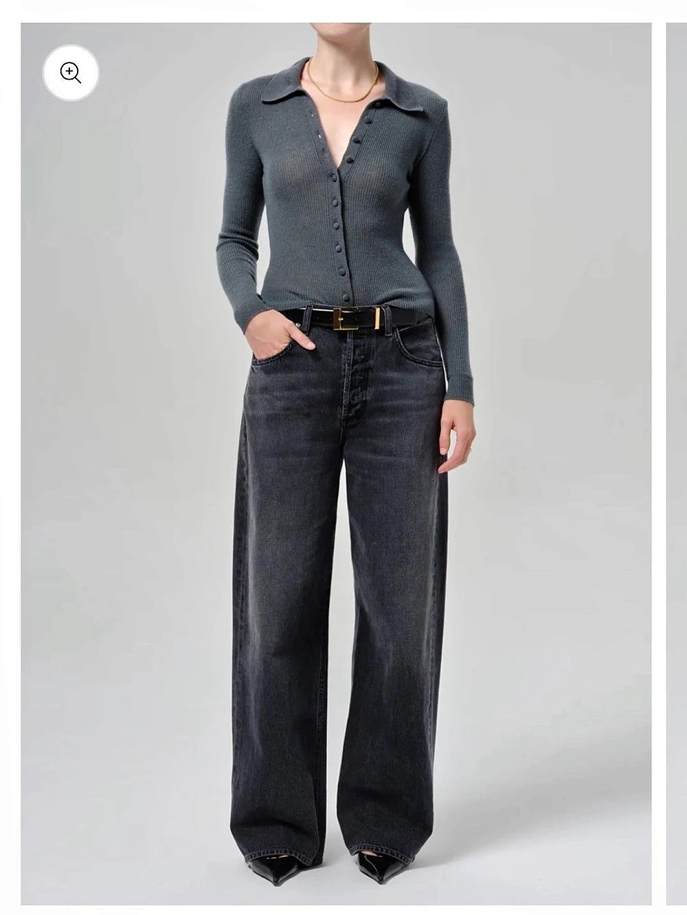 Citizens of Humanity Ayla vintage black size 23